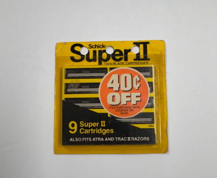 Schick Super II Twin Blade Cartridges