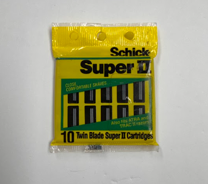 Schick Super II Twin Blade Cartridges