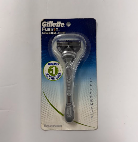 Gillette Fusion ProGlide Silvertouch manual razor