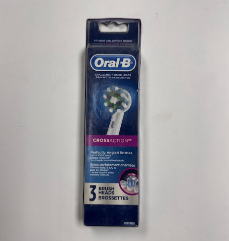 Oral-B CrossAction electric toothbrush replacement heads