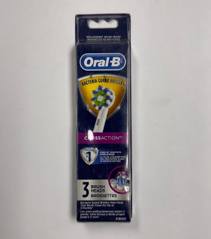 Oral-B CrossAction electric toothbrush replacement heads