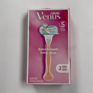 Gillette Venus Extra Smooth women's razor starter kit.