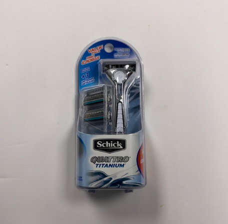 Schick Quattro Titanium Razor Value Pack