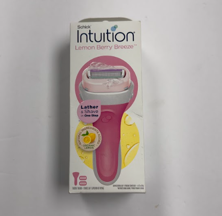 Schick Intuition Lemon Berry Breeze Razor