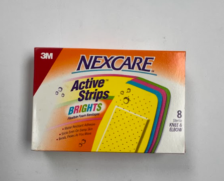 3M Nexcare Active Strips Brights flexible foam bandages