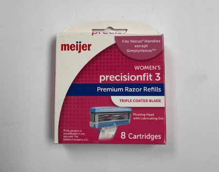 Meijer Women's PrecisionFit 3 Premium Razor Refills