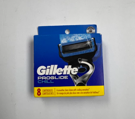 Gillette ProGlide Chill Men's Razor Blade Refills.