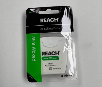 REACH Mint Waxed Dental Floss