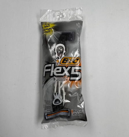 BIC Flex5 disposable razor