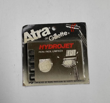 Gillette Atra Hydrojet razor blade refill cartridges