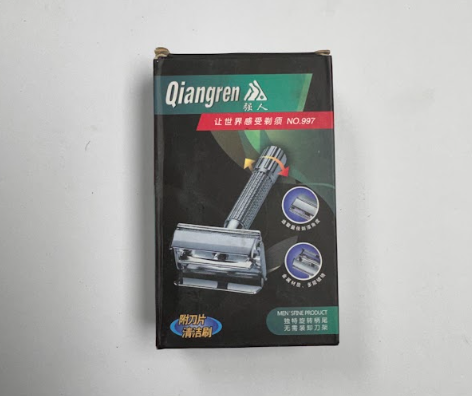 Qiangren 997 Butterfly Open Safety Razor