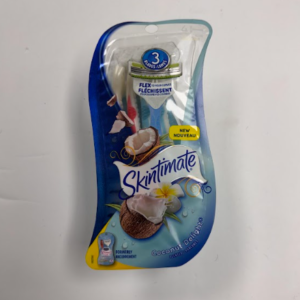 Skintimate Coconut Delight 3-Blade Disposable Razors for Women