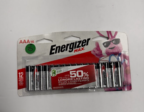 Energizer MAX AAA Alkaline Battery pack