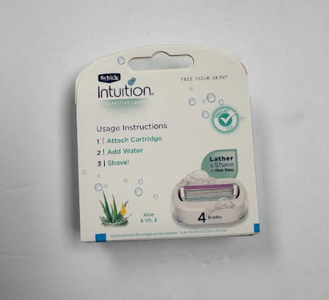 Schick Intuition Sensitive Care razor blade refills