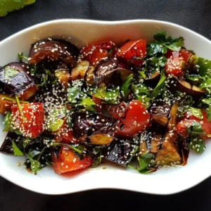 Crispy Eggplant Salad