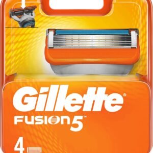 4-pack of Gillette Fusion5 Razor Blade Refills